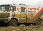Dakar 1996 - tradiční úvod v Evropě, déšť, bláto a krátké měřené úseky pro pobavení diváků.