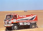 Dakar 1987 - hned při druhém startu si Karel Loprais dojel pro stříbro.